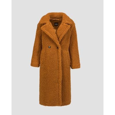 Brown faux fur coat UGG Gertrude