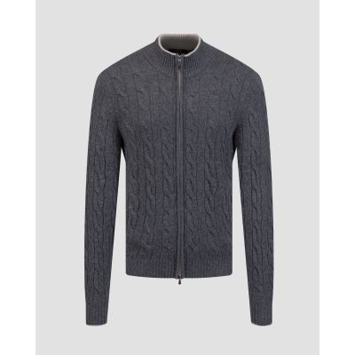 Pull gris pour hommes Gran Sasso