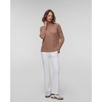 Kujten Inko Rollkragenpullover für Damen in Braun