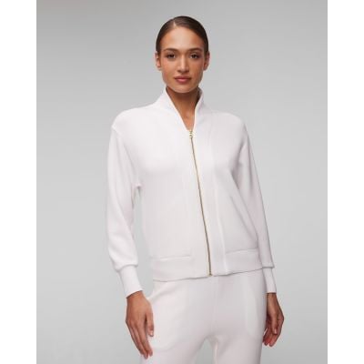 Sweat-shirt blanc pour femmes Varley Pelham Zip Through