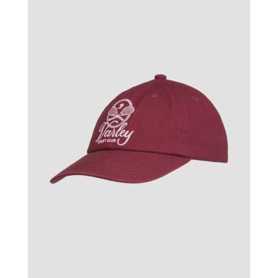Czerwona czapka z daszkiem damska Varley Noa Club Cap