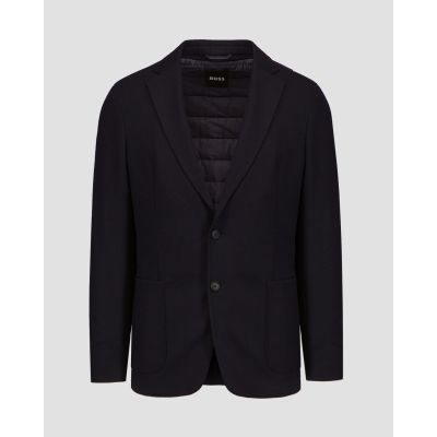 Men's black wool jacket Hugo Boss P Hanry