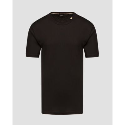 Czarny t-shirt męski Hugo Boss Tiburt
