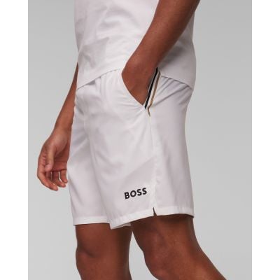 Pantaloni scurți albi Hugo Boss x Matteo Berrettini S_Tiebreak