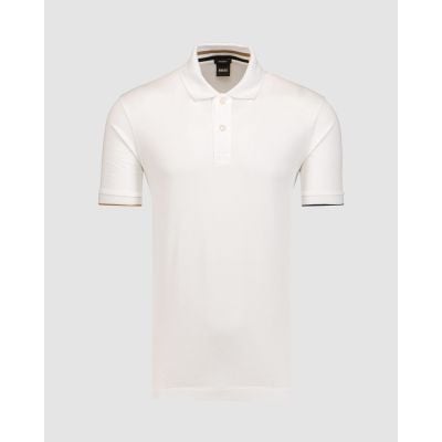 Men's white polo shirt Hugo Boss Parlay