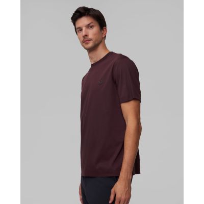 Bordowy T-shirt męski Hugo Boss C-Taut