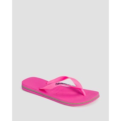 Flip flops Havaianas Brasil Logo Neon pink