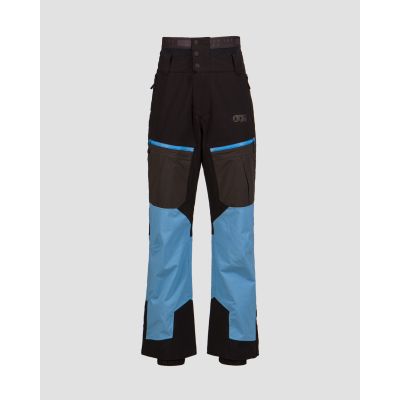 Czarno-niebieskie spodnie freeridowe męskie Picture Organic Clothing Naikoon 20/17