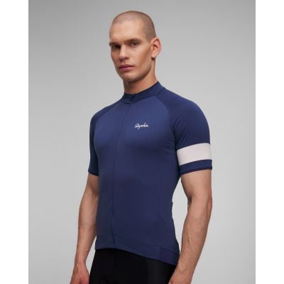 Maglietta blu da ciclismo da uomo Rapha Core