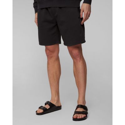 Pantalones cortos negros de hombre Quiksilver Salt Water Fleece Short