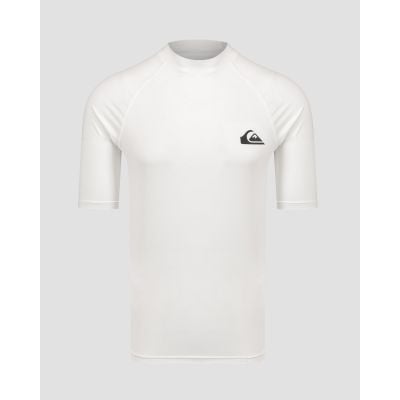 Quiksilver UPF50 SS Surf-T-Shirt für Herren in Weiß