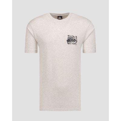 T-shirt bianca da uomo Quiksilver Hurricane or Hippie Moe