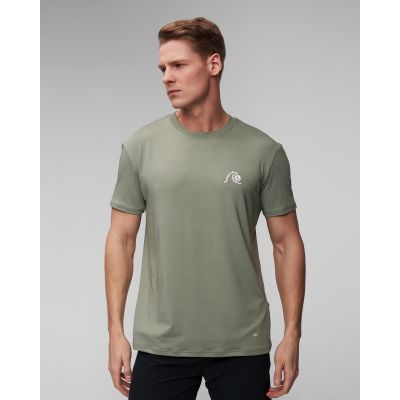 Men's green T-shirt Quiksilver Lap Time SS Tee