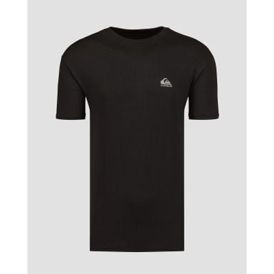 T-shirt nera da uomo Quiksilver Lap Time SS Tee