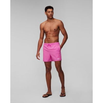 Shorts da bagno rosa da uomo Nike Swim Nike Solid 5