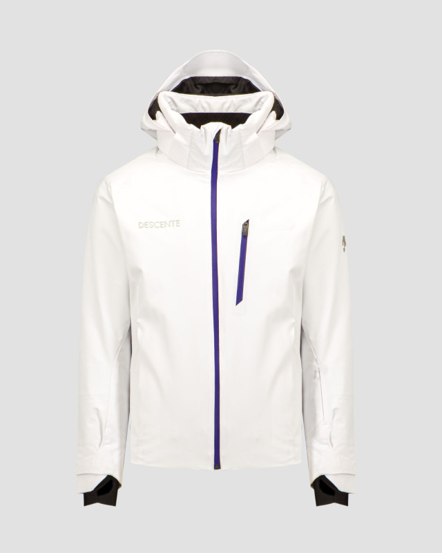 Descente white ski jacket new arrivals