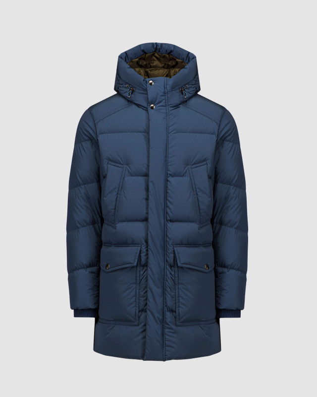 Parka en duvet pour hommes Woolrich Premium S portofino