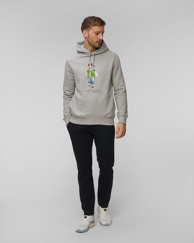 Ralph lauren felpa grigia discount
