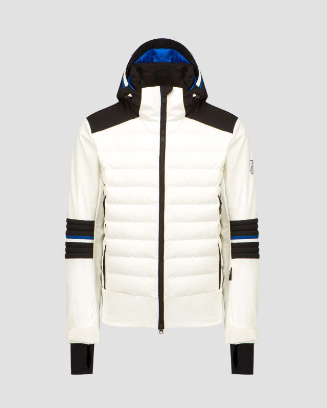 Mens ski jacket white on sale