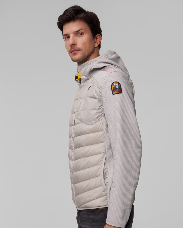 Men s grey hybrid jacket Parajumpers Nolan S portofino