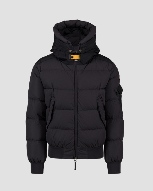 Doudoune noire pour hommes Parajumpers Wilmont S portofino