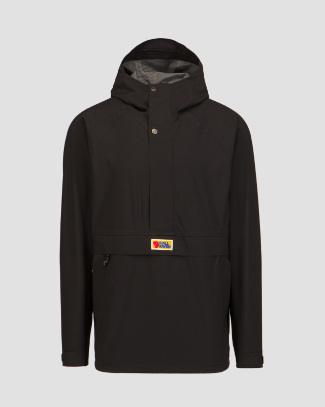 Men s black rain jacket Fjallraven Vardag Hydratic Anorak M S portofino