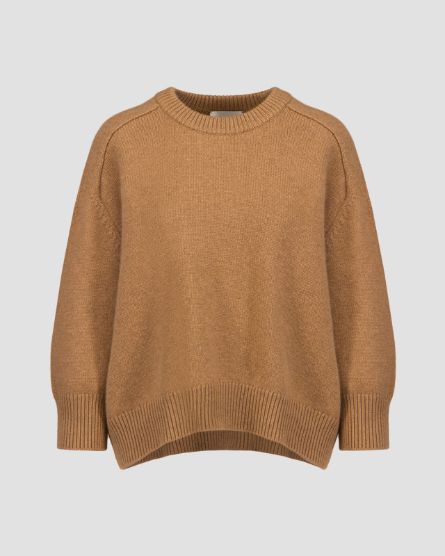 Pull en cachemire marron pour femmes Kujten Diane S portofino