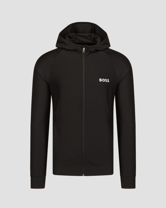 Men s black hoodie Hugo Boss Sicon MB S portofino