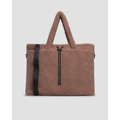 Sac en peluche marron pour femmes Deha