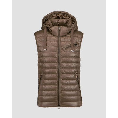 Men’s brown quilted vest BOGNER Lonne-D1