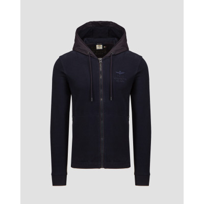 Men’s hoodie Aeronautica Militare Navy blue