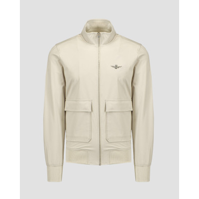 Veste beige pour hommes Aeronautica Militare