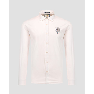 White men's shirt Aeronautica Militare