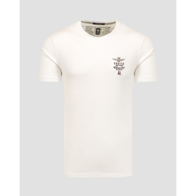 T-shirt bianca da uomo Aeronautica Militare