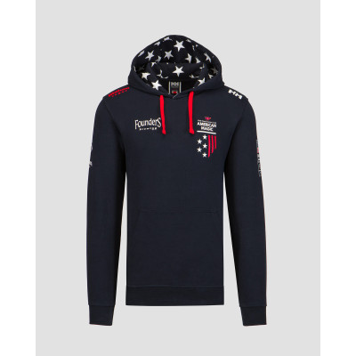 Pánska tmavomodrá mikina Helly Hansen AM Cotton Hoodie