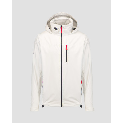 Men's white Helly Hansen Crew Hooded Jacket 2.0