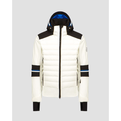 Veste de ski blanche pour hommes Toni Sailer Dylan