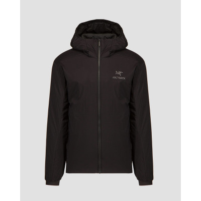 Men's black thermal insulated hoodie Arcteryx Atom