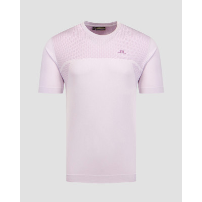 Różowy T-shirt męski J.Lindeberg Kai Seamless Top