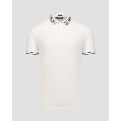 Polo blanc pour hommes J.Lindeberg Austin