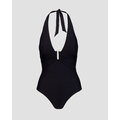 Costum de baie negru pentru femei Heidi Klein Core U-bar