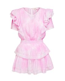 natasha dress peony pink