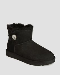 Ugg bailey button bling black best sale