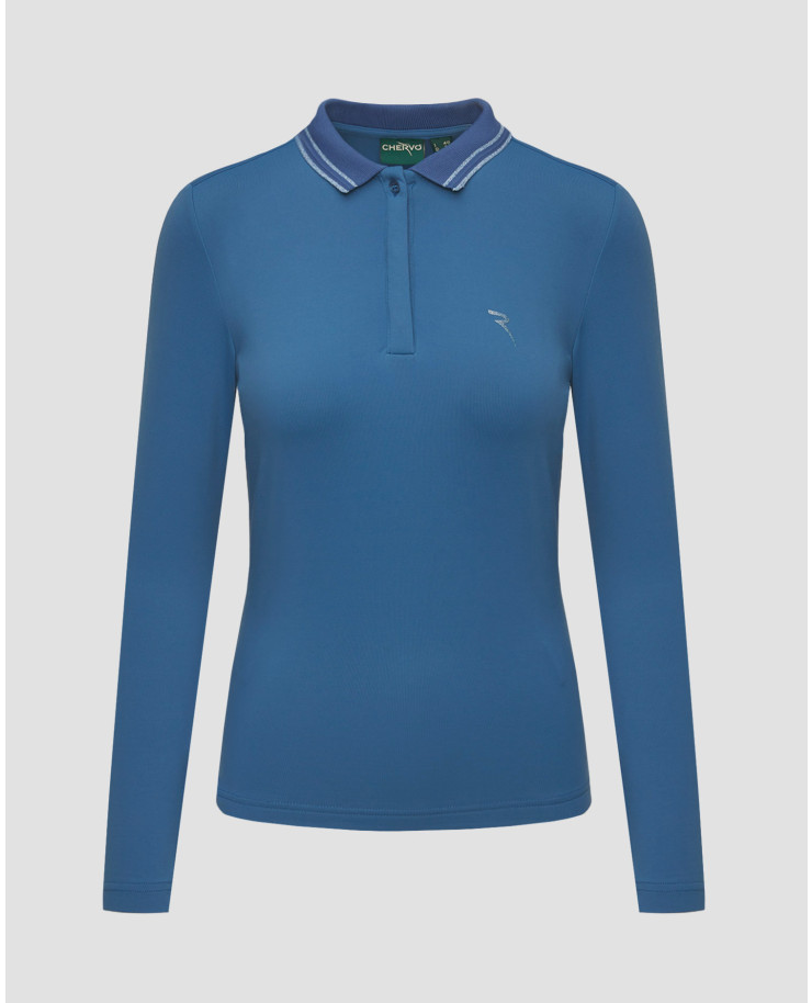 Women's long sleeve polo Chervo Antichita