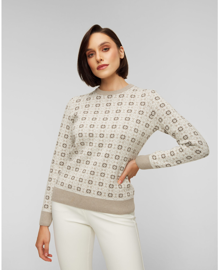 Women's woolen sweater Chervo Nutella