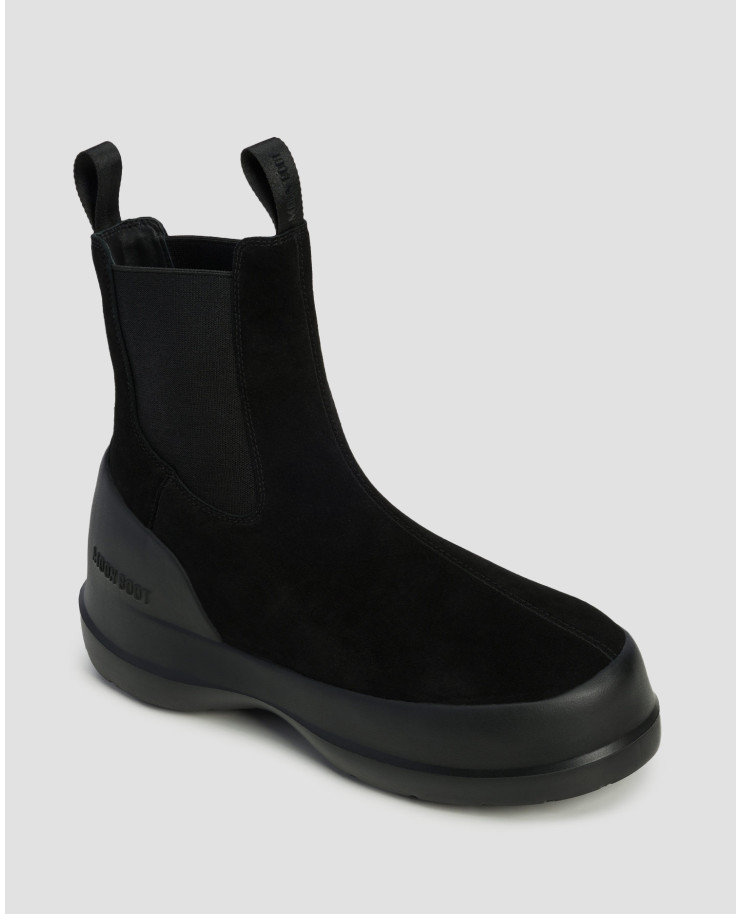 Moon boot monaco felt black store