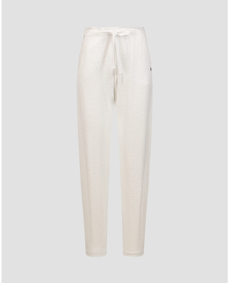 Pantalon blanc pour femmes Deha