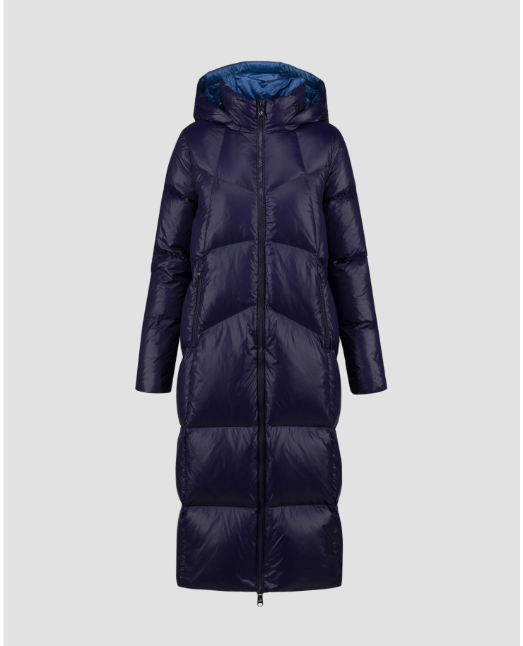 Manteau en duvet bleu marine pour femmes Deha