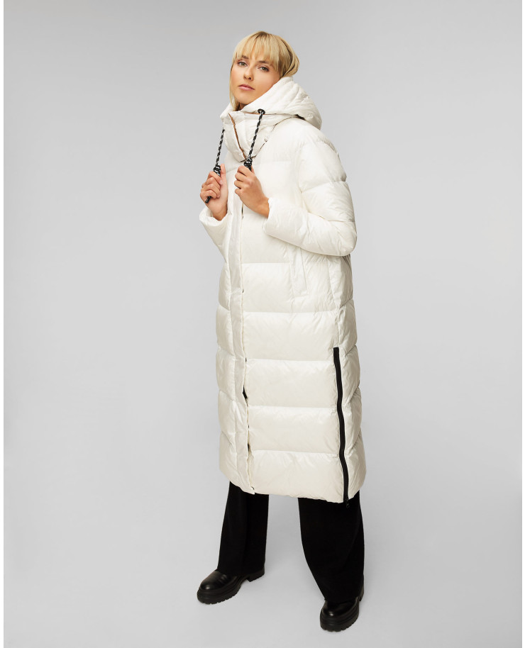 Manteau en duvet blanc pour femmes Deha