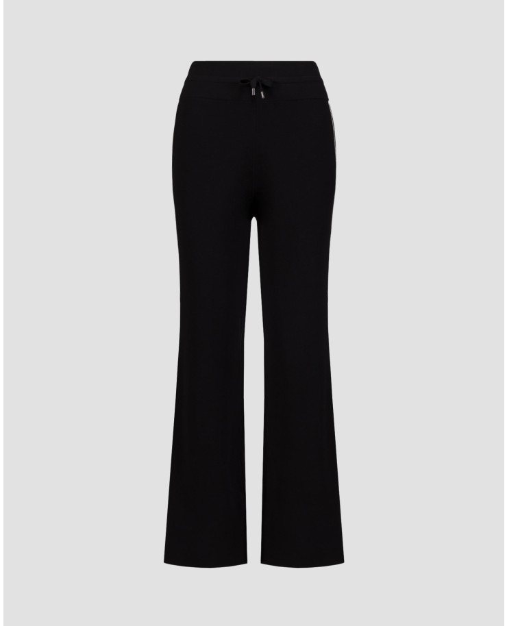 Pantalon en viscose noire pour femmes BOGNER Manon-1